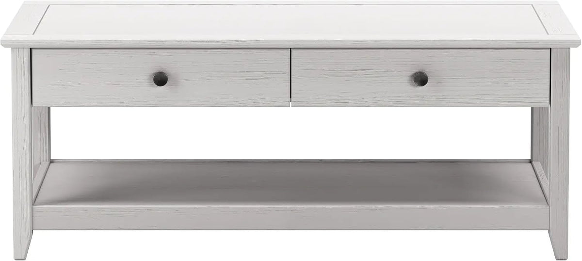 Greenport Coffee Table - Brushed White