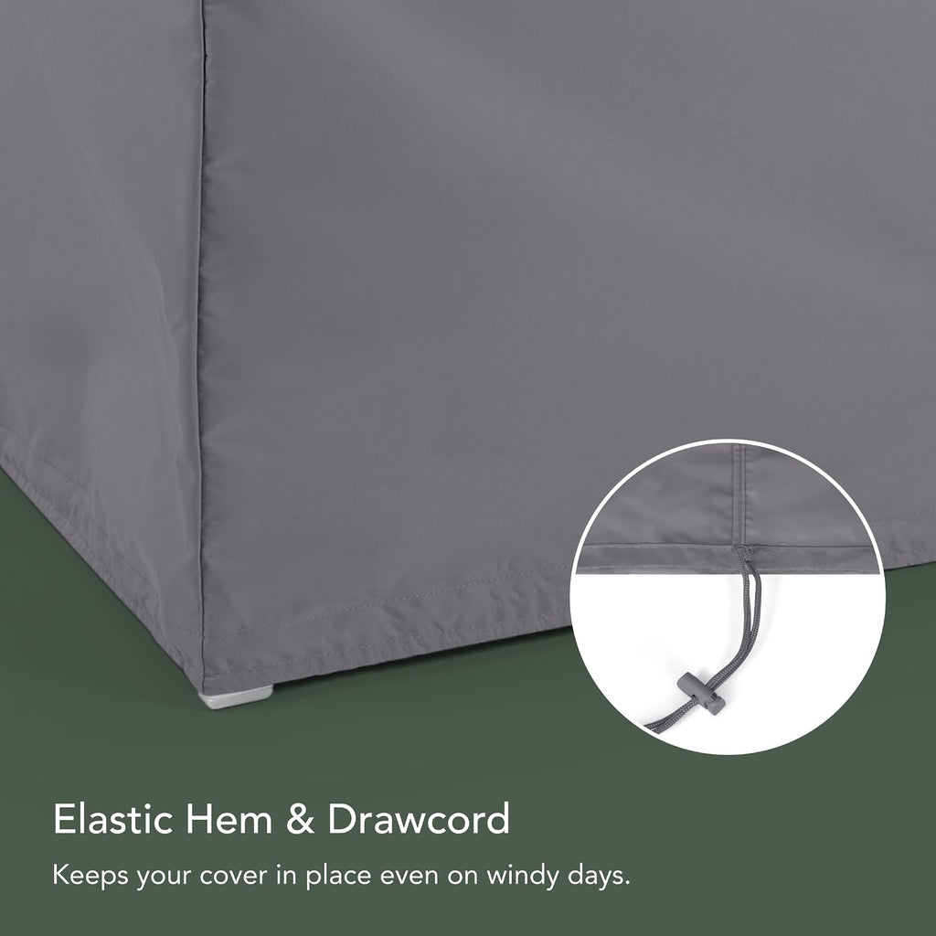 covermates elite chiminea cover - 32"diameter x 60"h showing dimensions