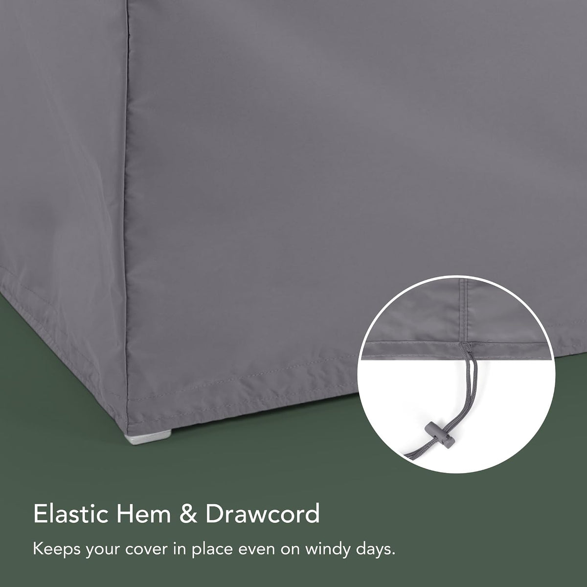 covermates elite chiminea cover - 32"diameter x 60"h showing dimensions