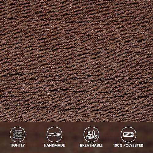 Lazy Daze 2 Person Caribbean Rope Hammock, Handwoven Double Hammock