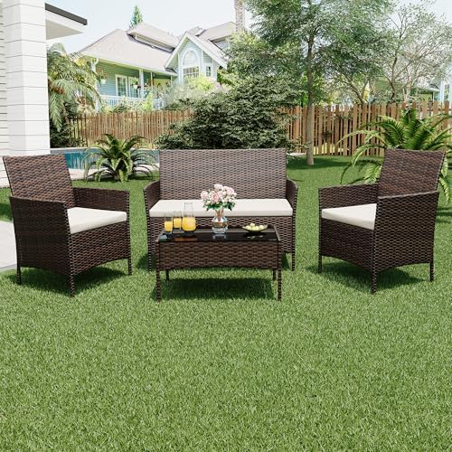 GarveeLife 4-Piece Patio Furniture Set
