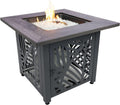 Endless Summer Lindsey 30 in LP Gas Fire Pit Table, Steel Base, GAD15318ES