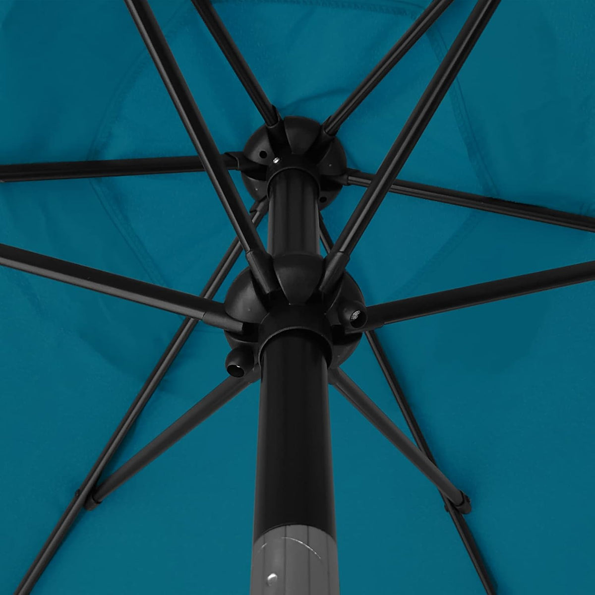 sunnyglade 7.5' patio umbrella outdoor table umbrella tilt, side view