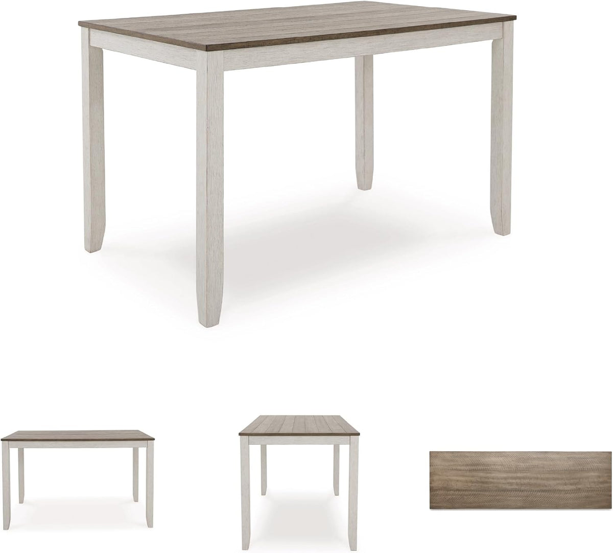 Signature Design by Ashley Skempton Counter Height Dining Table Set for 6