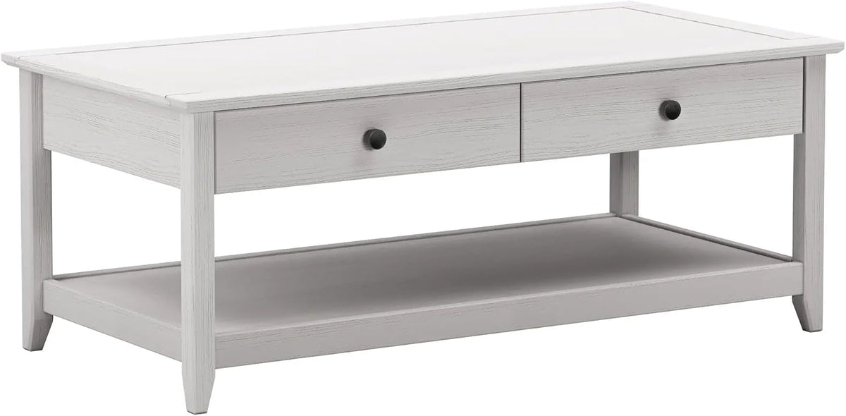 Greenport Coffee Table - Brushed White