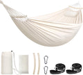 Chihee Cotton Blend Hammock 106 x 59 in 660 lb Detachable Spreader Bars