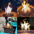 Skyflame 18 Inch Round Stainless Steel Fire Pit High Flame Burner Ring