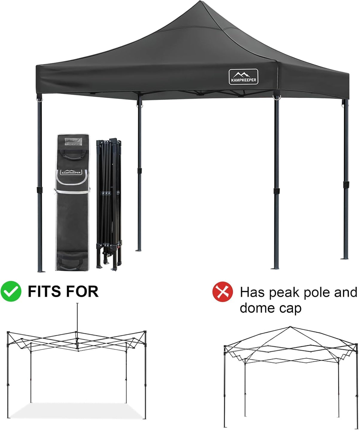 Canopy Bag Replacement,62in Wheeled Tent Storage Bags for 10x10 Canopy Tent