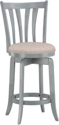 Hillsdale Furniture Hillsdale Savana Swivel Counter Stool, Blue