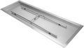 Stanbroil 48 x 14 Inch Rectangle Drop-in Fire Pit H-Burner Pan