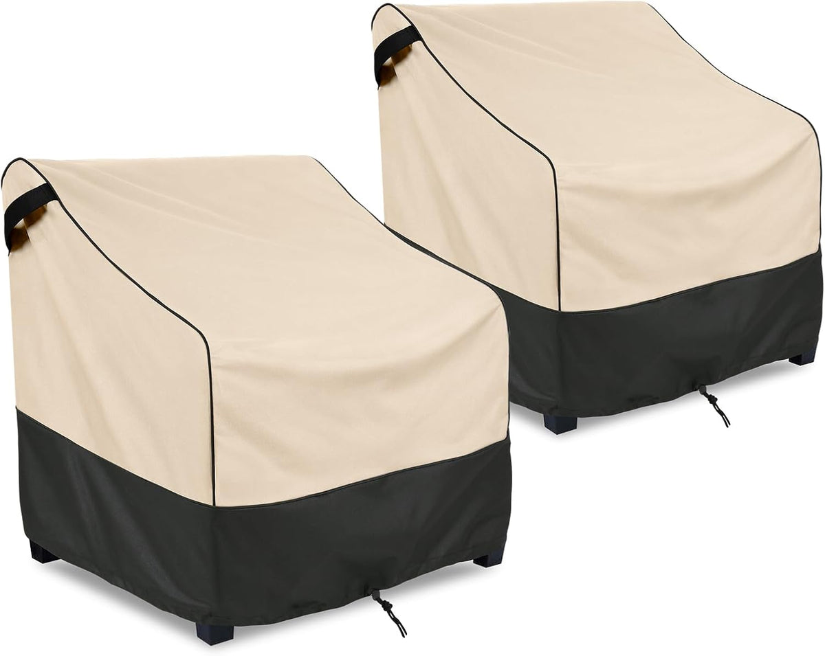 FORSPARK Outdoor Swivel Chair Covers Waterproof, Heavy-Duty Patio Cover