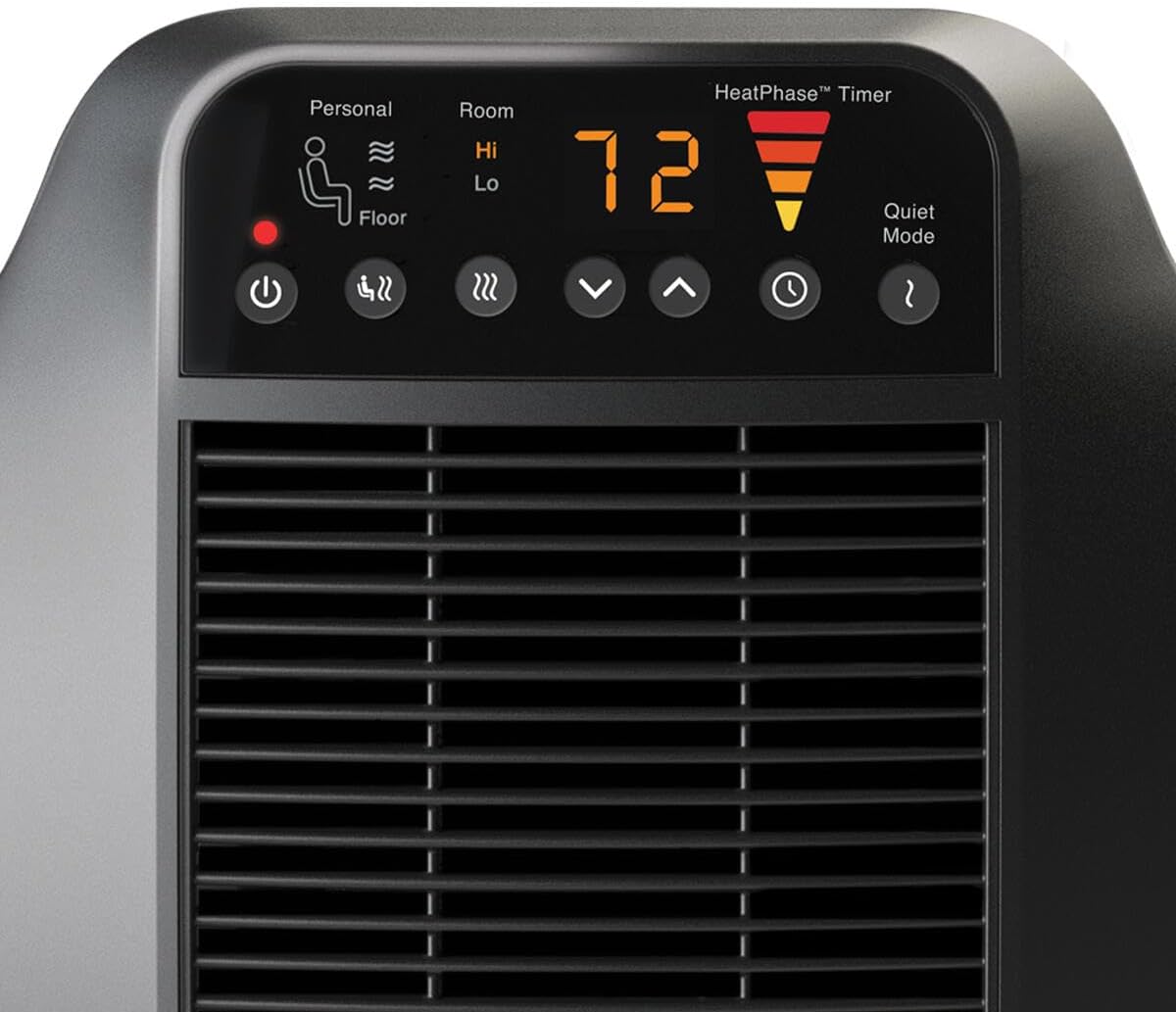 Honeywell HeatGenius Ceramic Heater, Black – Easy to Use Space Heater with Multi-Directional Heating, Digital Controls and Programmable Thermostat