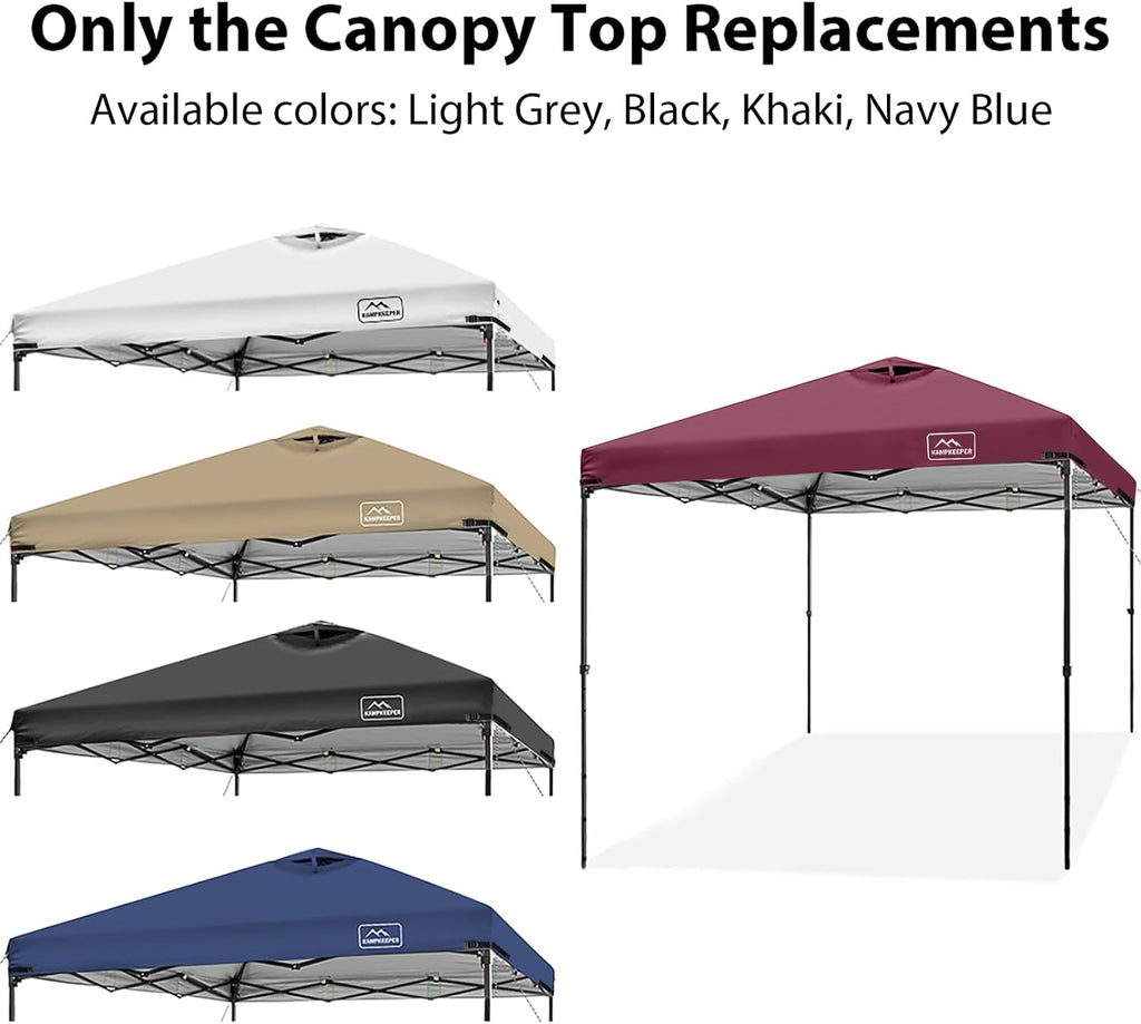 10x10 Replacement Top Pop Up Canopy Tent Cover Roof with Air Vent-Top Only