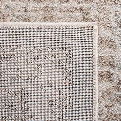 SAFAVIEH Evoke Area Rug 8x10, Large Ivory & Taupe EVK256E