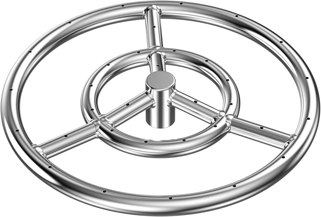 Skyflame 12-Inch Round Fire Pit Burner Ring