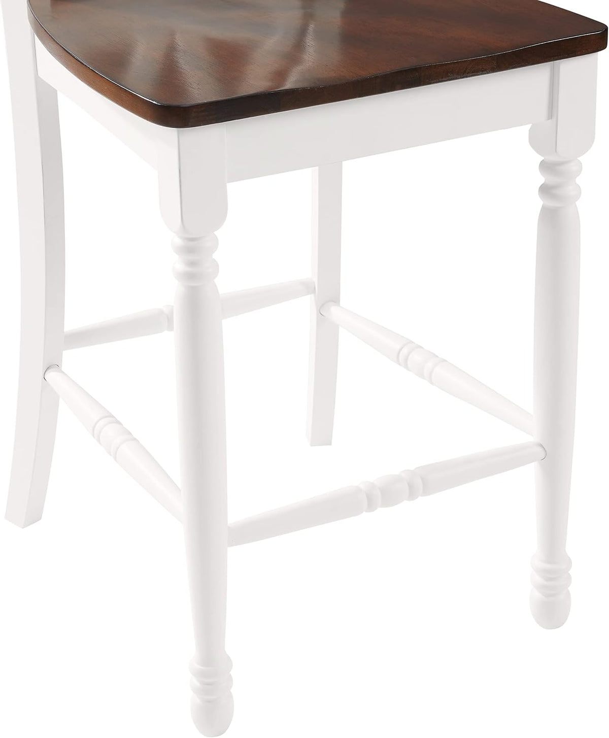 Crosley Furniture Shelby X-Back Counter Stools, Set of 2