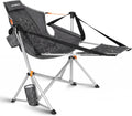 KingCamp Hammock Chair with Footrest, Heavy Duty Swinging Chairs 400lbs