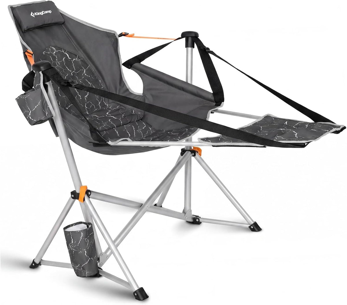 KingCamp Hammock Chair with Footrest, Heavy Duty Swinging Chairs 400lbs