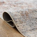jinchan 5x7 Modern Abstract Washable Non-Slip Area Rug, Taupe