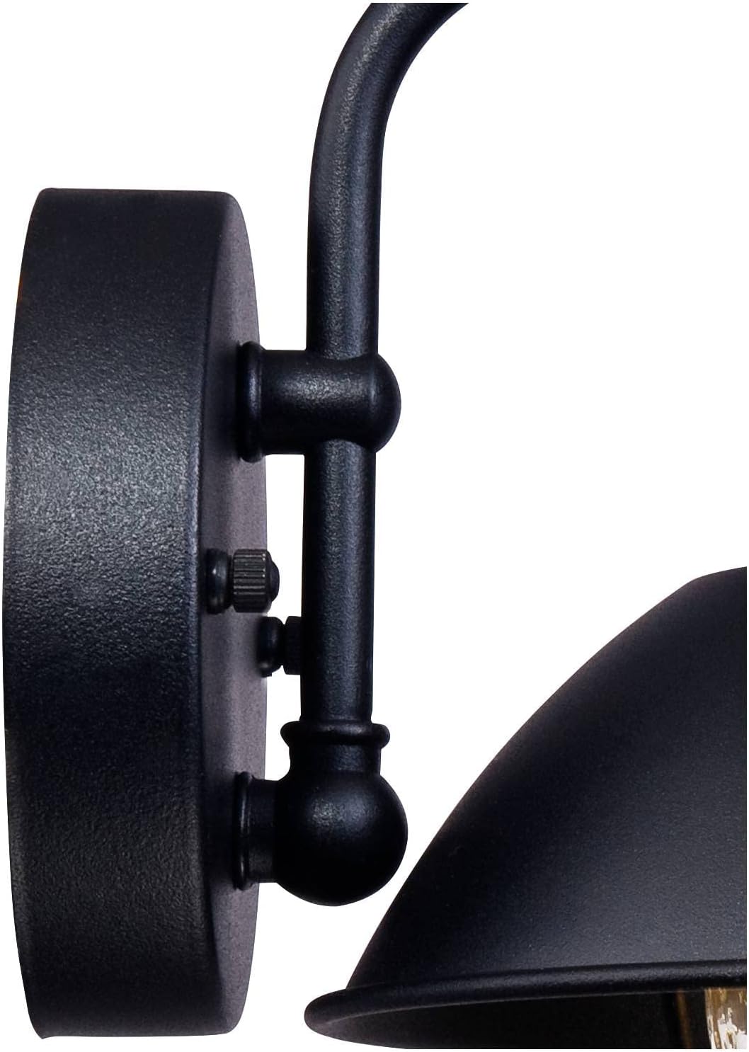 Fordham 8" High Black LED Farmhouse Outdoor Wall Light Fixture