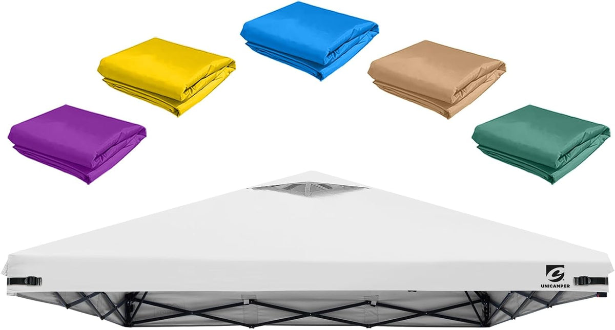 10x10 Pop Up Canopy Replacement Top Cover with Air Vent(Frame NOT INCUDE)