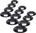 Home Zone Living 12PK Solar Deck Lights, Outdoor Dock and Driveway