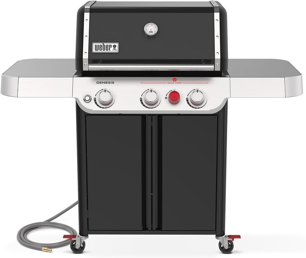 Weber® Genesis E-325 Gas Grill for Outdoor Cooking, Natural Gas, Black
