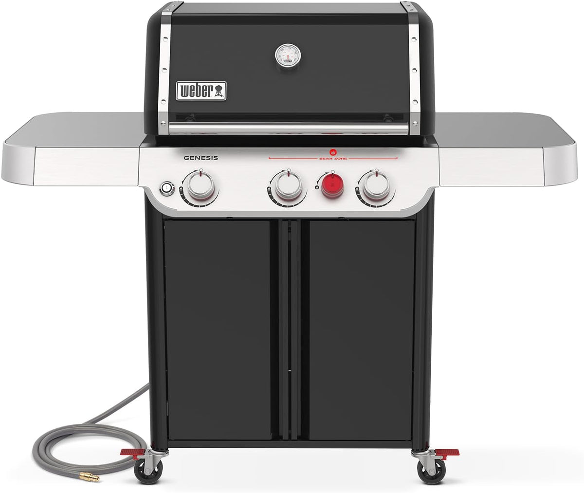 Weber® Genesis E-325 Gas Grill for Outdoor Cooking, Natural Gas, Black