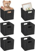 6 Pack 8.7 Inch Wicker Baskets