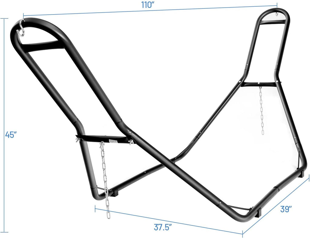 Giantex Universal 2 Person Hammock Stand Only, 450LBS Capacity