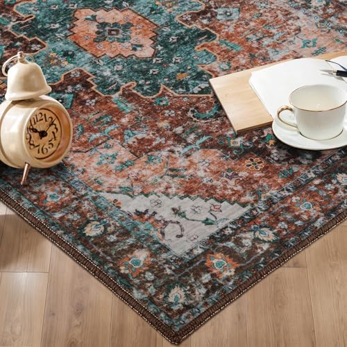 Ciicool Washable Runners for Hallways,2'6''x8' Long Kitchen Runner Rug