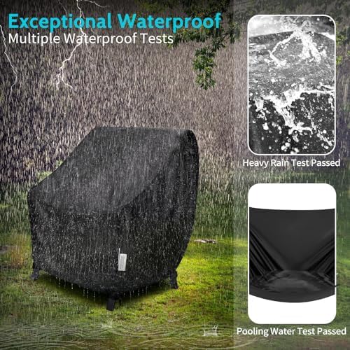 Outdoor Chair Cover for Adirondack, Waterproof, Fit 29x33x37 in