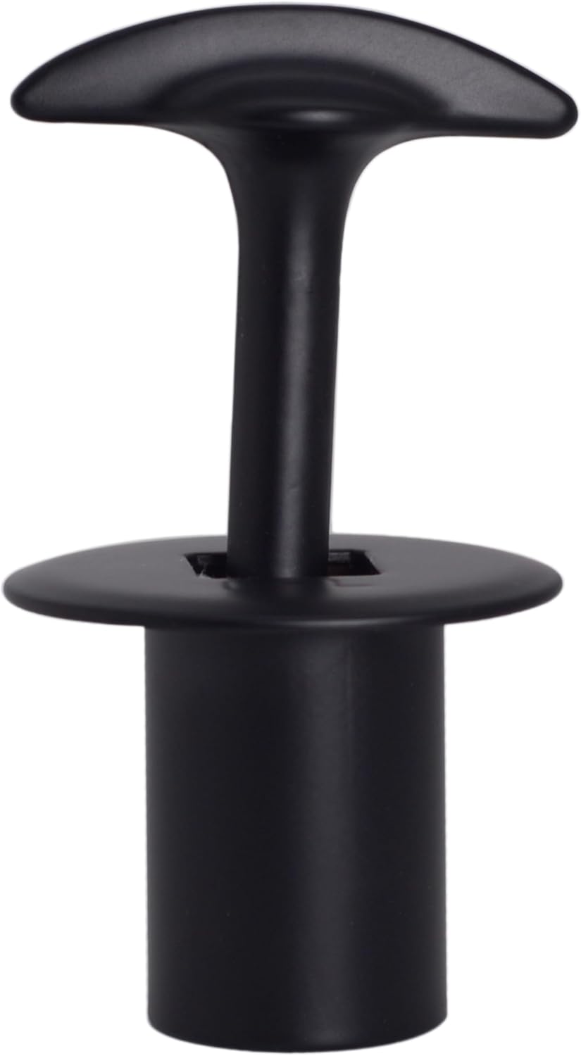 Westbrass R500-62 3/4" NPSM Gas Fire Pit and Fireplace Log Lighter Key Valve Trim Kit, Matte Black, 1-Pack
