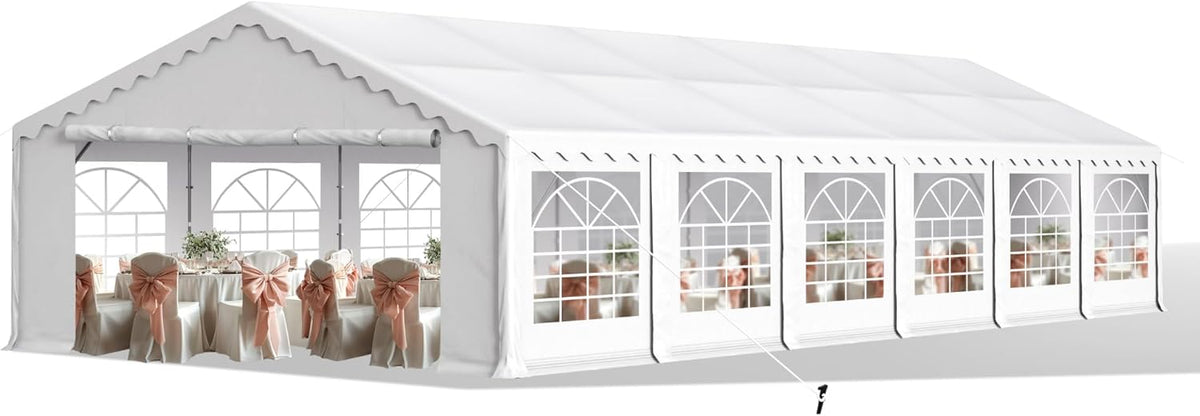 Sophia & William 20x40 Party Tents, Heavy Duty Event Tent for Parties