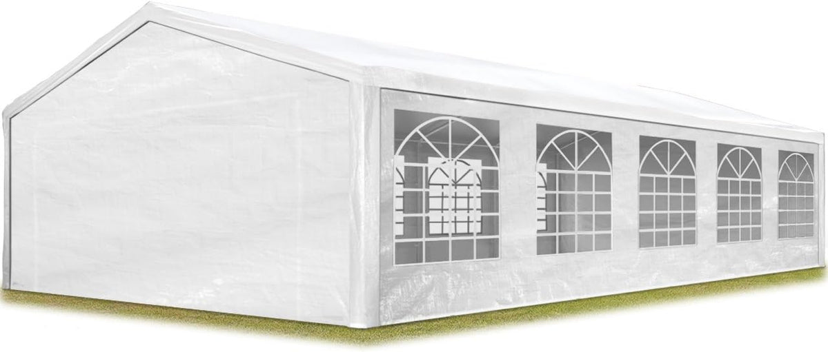 TOOLPORT 16x33 ft Canopy Party Tent, White