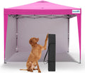 Quictent 10x10 Pop Up Canopy Tent with 2 Sidewalls