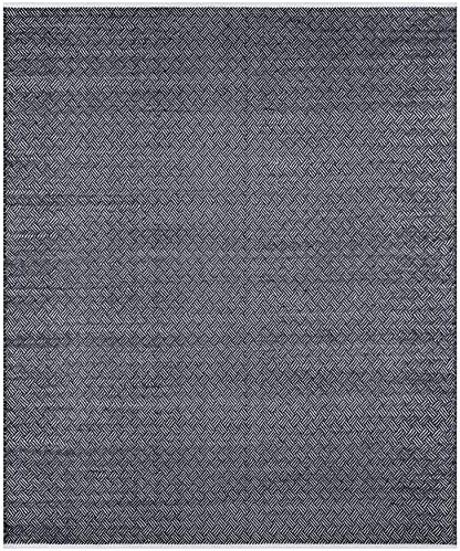 SAFAVIEH Boston Collection 6' x 9' Navy BOS680D Handmade Flatweave Cotton Area Rug