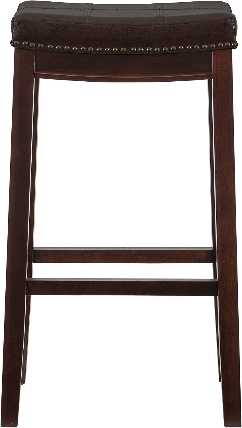 Linon Home Décor Kingston, 32" x 18.75" x 13.25", Model Number: 55816BRNPU-01-KD-U
