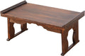 Foldable Japanese Small Floor Table, Wood Altar Meditation Table