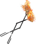 26" Fireplace Tongs, Fire Pit Tool, Fire Pit Accessories Tool for Outdoor Indoor Camping BBQ