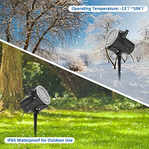 Christmas Halloween Lights Projector Outdoor,Syslux Holiday Projector Lights,16 HD Slides LED Waterproof Light Indoor Lights with Remote Control for Party Garden Halloween Xmas Landscape Decor