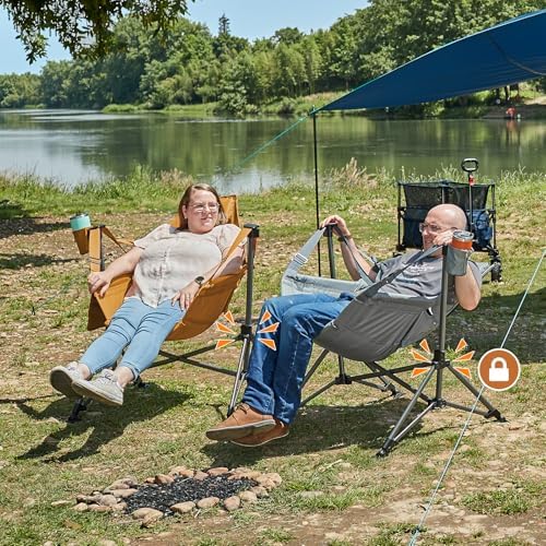 TIMBER RIDGE Hammock Camping Chair, Oversized Swinging Chair, 400lbs Load
