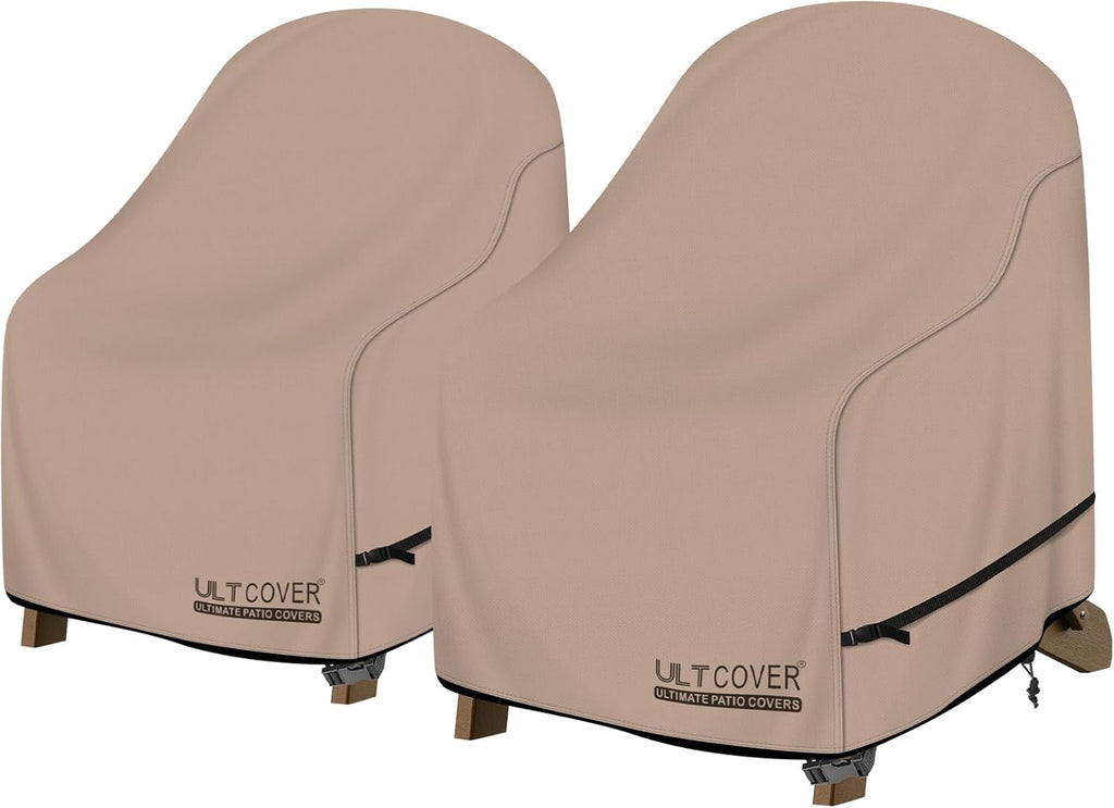 ULTCOVER Patio Adirondack Chair Cover 28W x 31D x 36H in