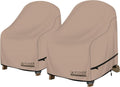 ULTCOVER Patio Adirondack Chair Cover 28W x 31D x 36H in