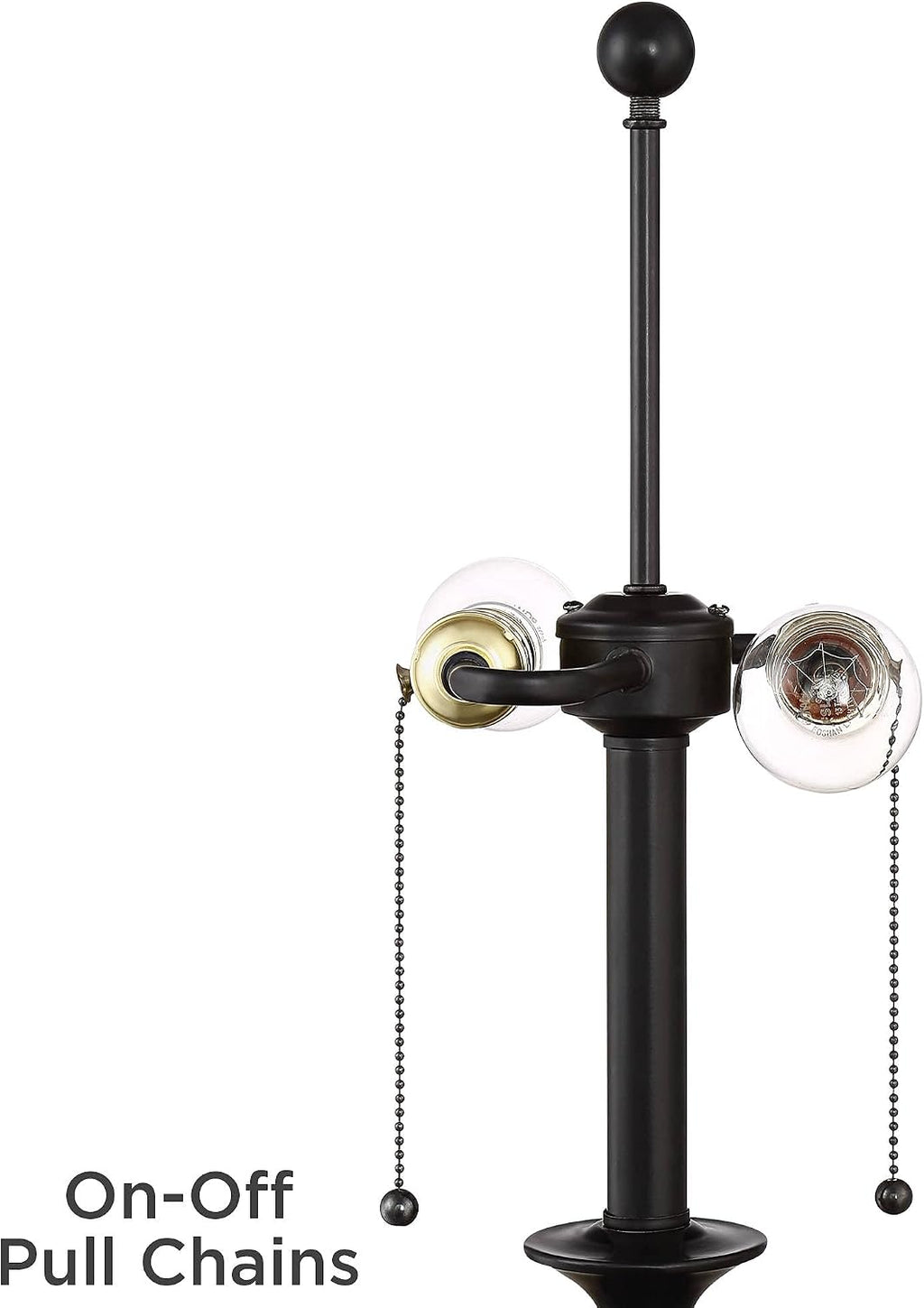 Possini Euro Design Spenser 58" Tall Oiled Bronze Traditional Floor Lamp
