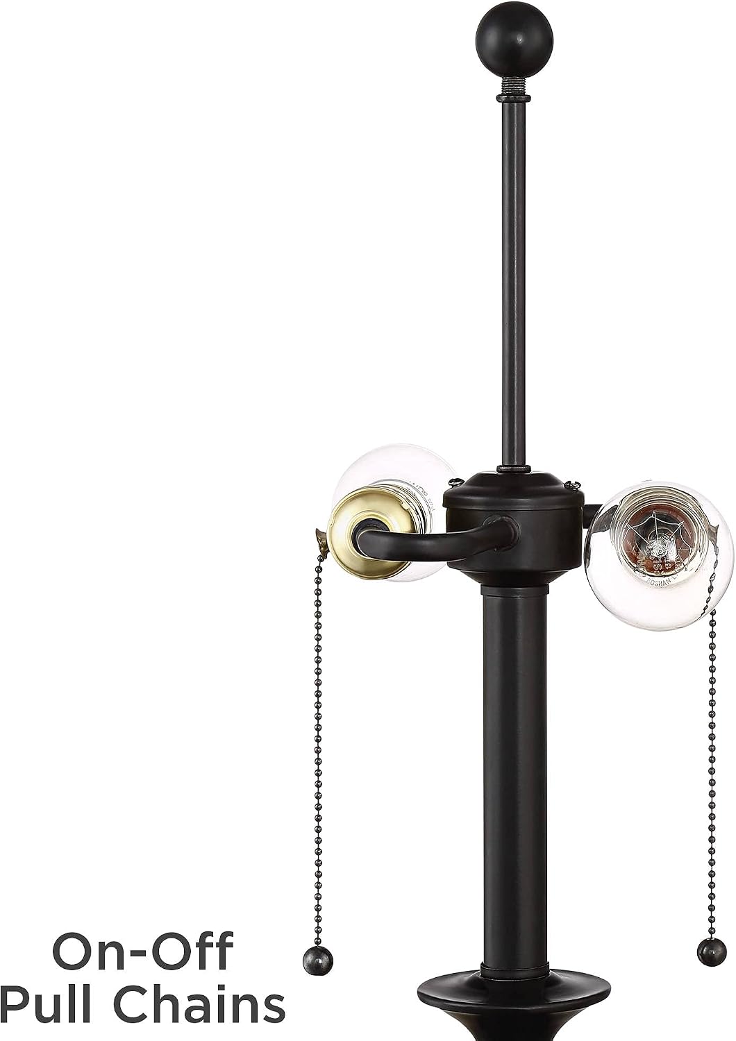Possini Euro Design Spenser 58" Tall Oiled Bronze Traditional Floor Lamp