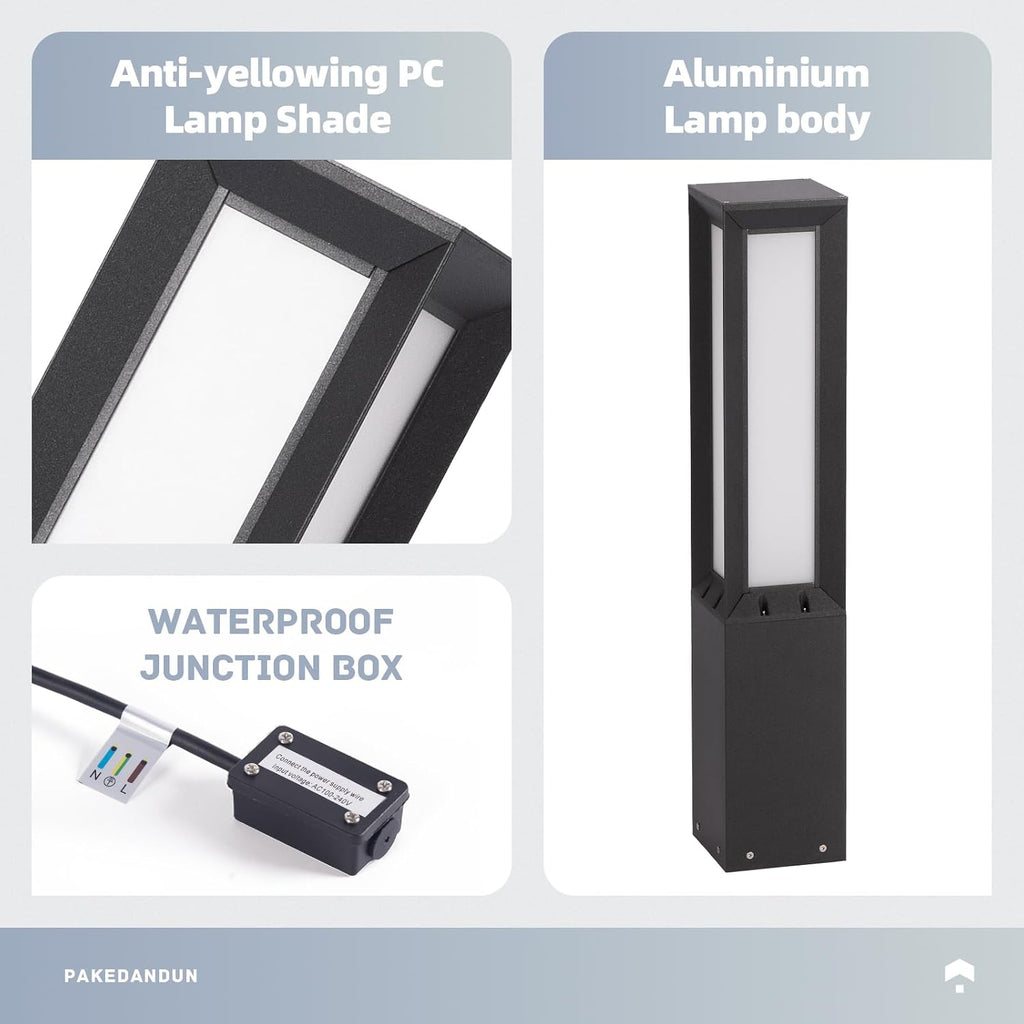 Outdoor Pathway Lights Wired, 32" Landscape Path Light