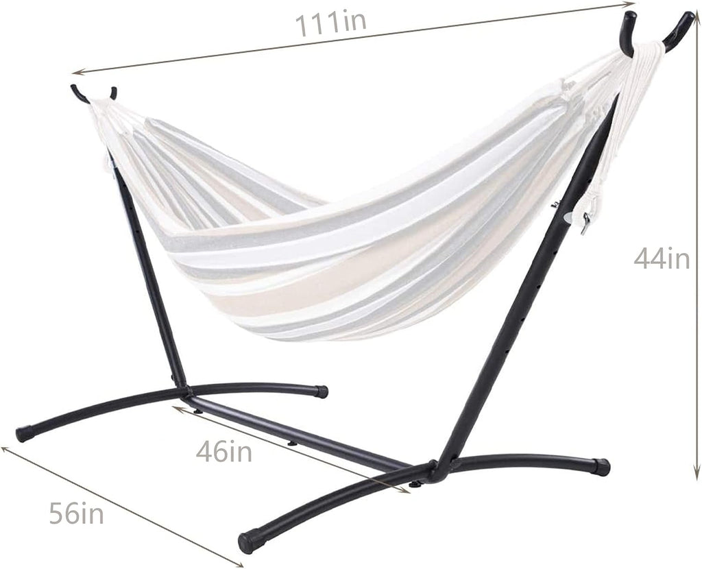 9ft Hammock Stands Portable Hammock Stand Only Hammocks with Carrying Bag for Outdoor Patio Porch(NO Hammock)