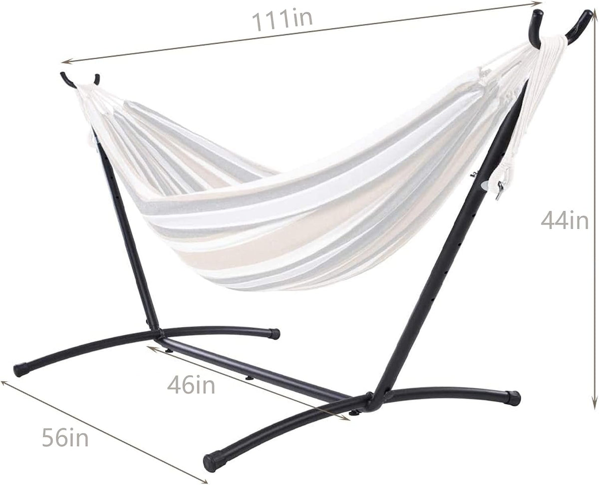 9ft Hammock Stands Portable Hammock Stand Only Hammocks with Carrying Bag for Outdoor Patio Porch(NO Hammock)