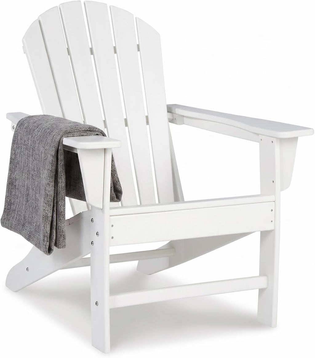 Signature Design by Ashley Sundown Treasure Outdoor Adirondack Chair, White